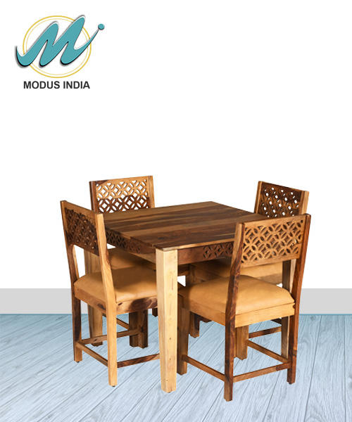 Dining Set 4 Seater - Jali Cut